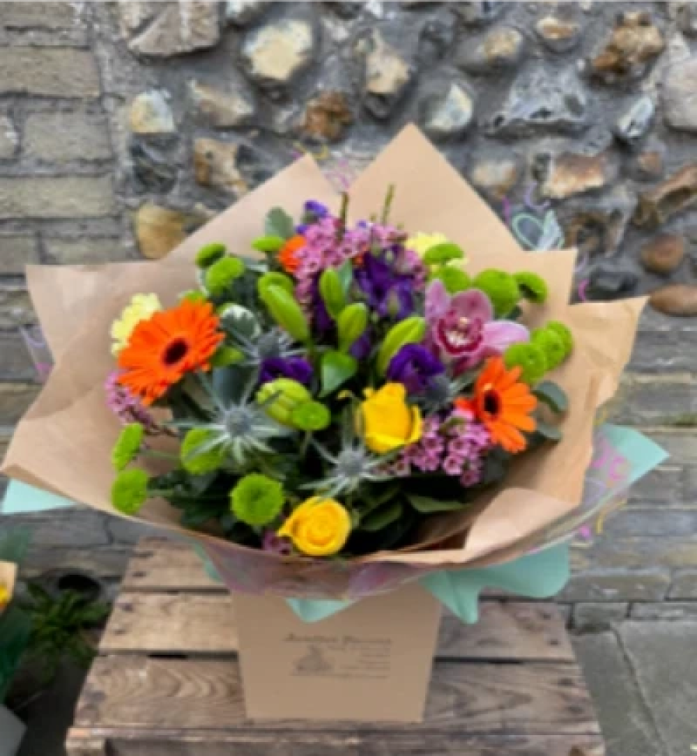 Beautifully Bright Hand tied